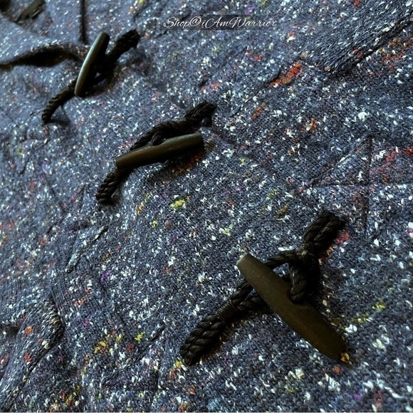 J.Crew Collection speckled toggle coatigan cardigan duster sweater *iAmWarrior - Picture 4 of 8